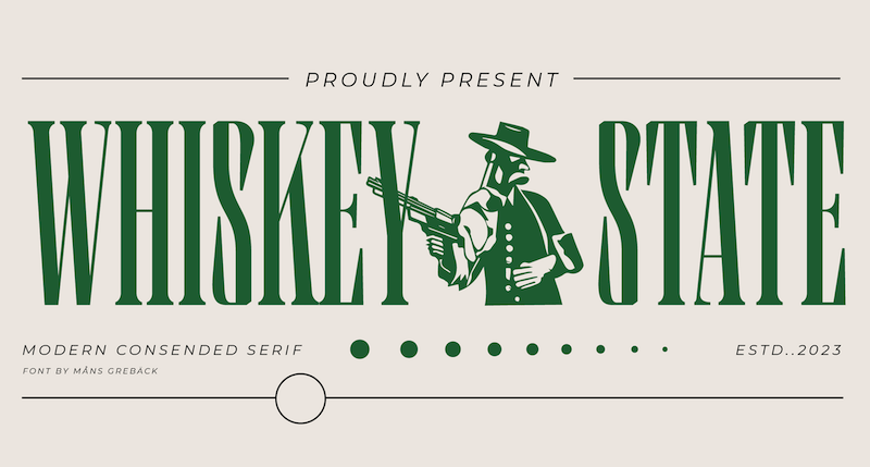 Whiskey State Font