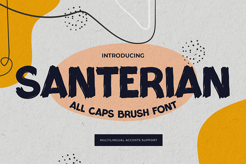 Santerian Font