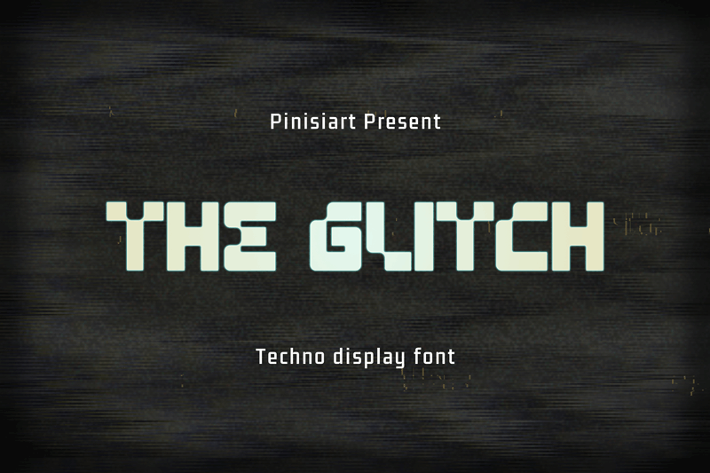 The Glitch Font