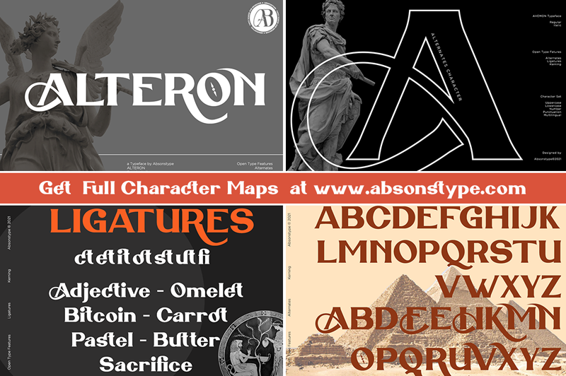 Alteron Font