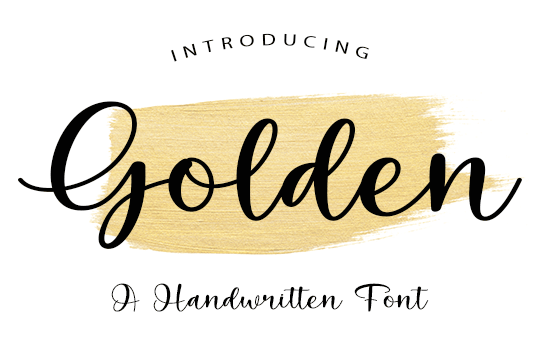 Golden Font