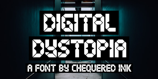 Digital Dystopia Font