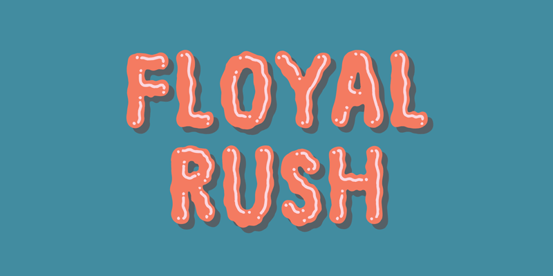 Floyal Rush Font