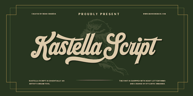 Kastella Script Font