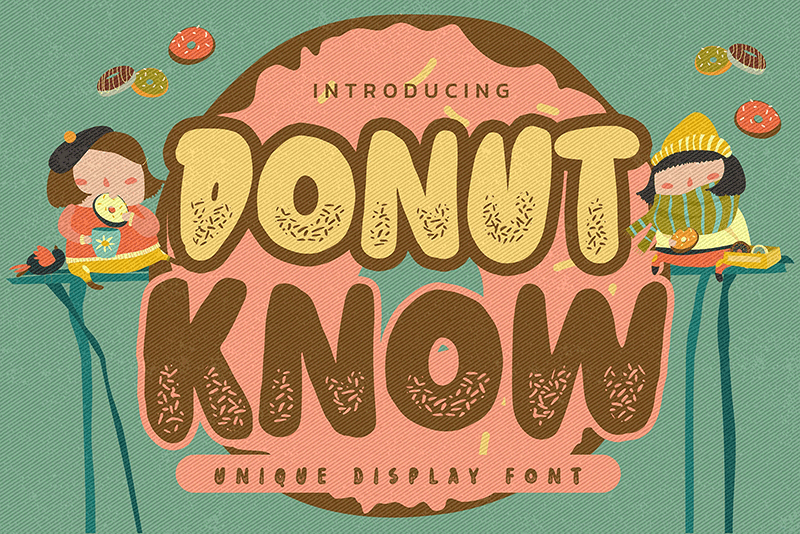 Donut Know Font