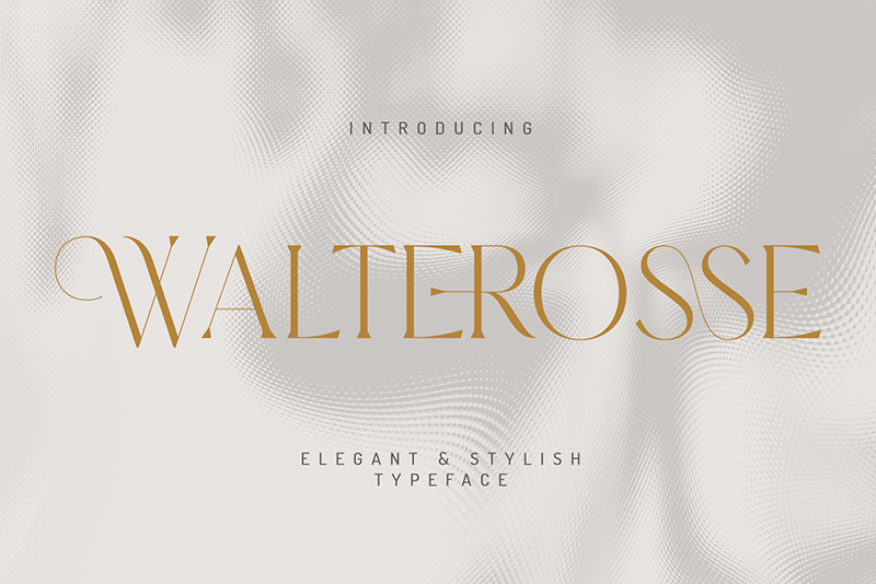 Walterosse Font