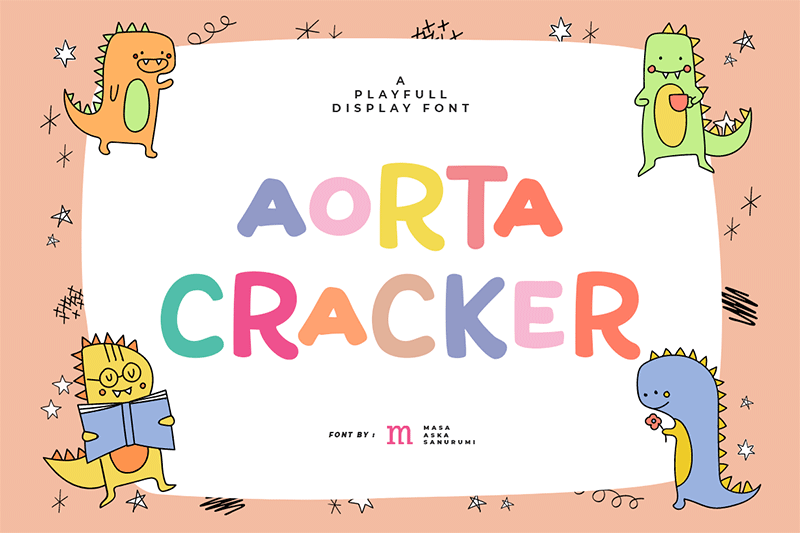 Aorta Cracker Font