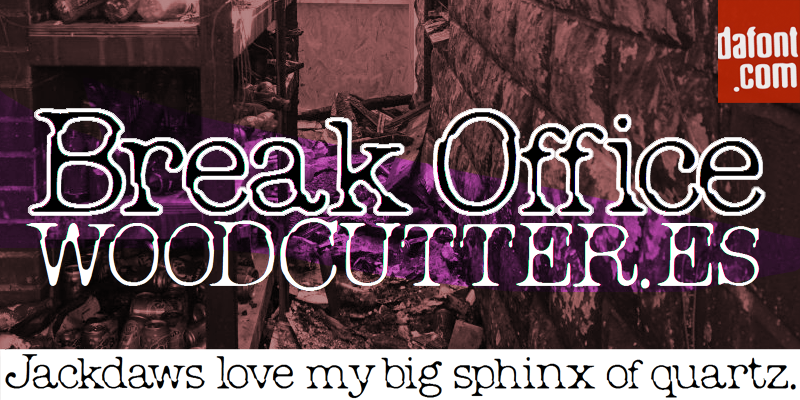 Break Office Font