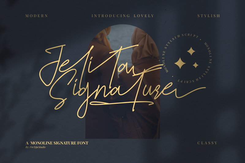 Jelitta Signature Font