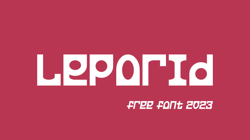 Leporid Font