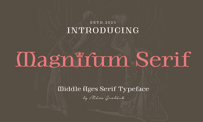 Magnirum Serif Font