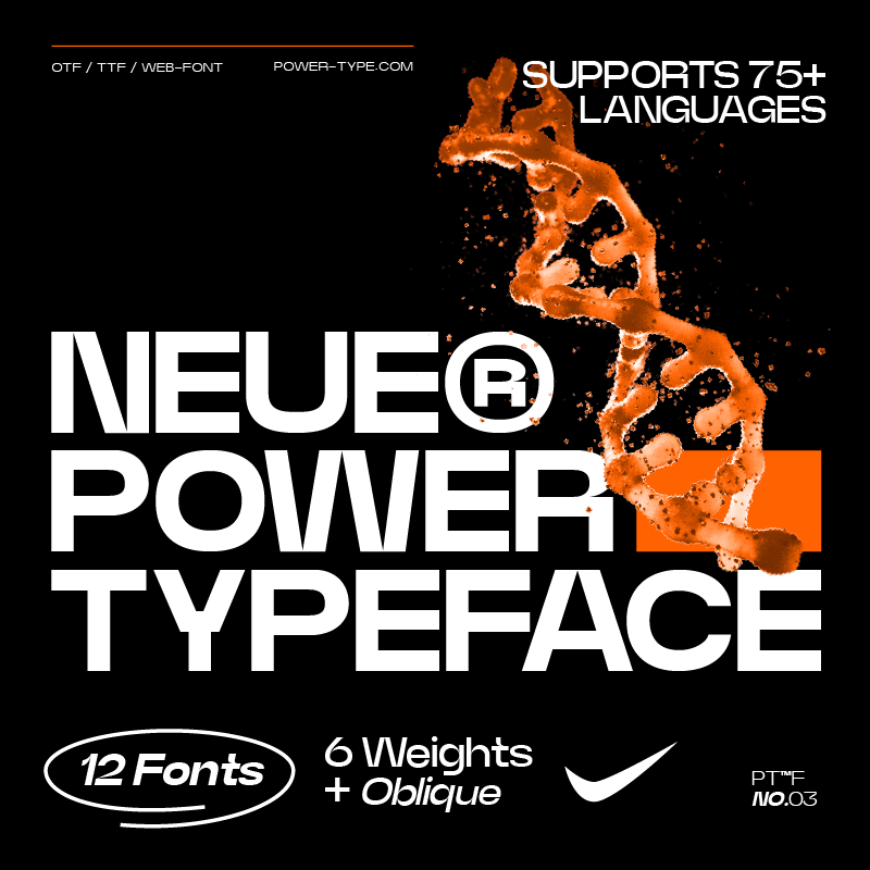 Neue Power Font