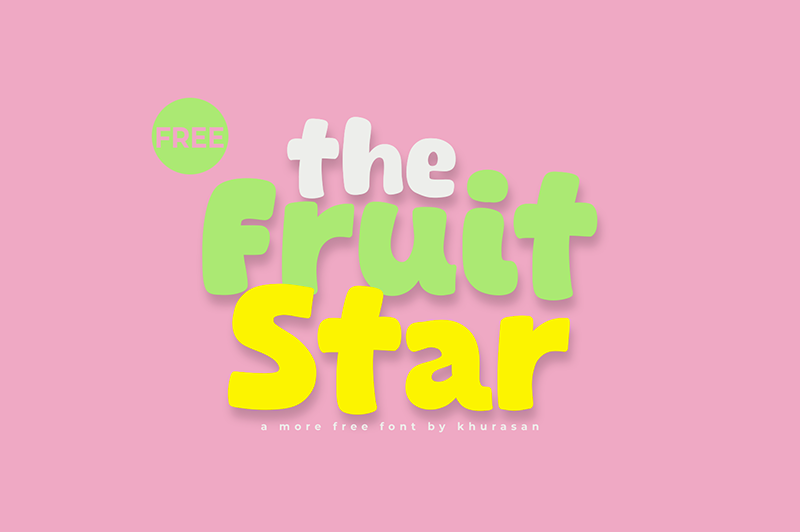 The Fruit Star Font