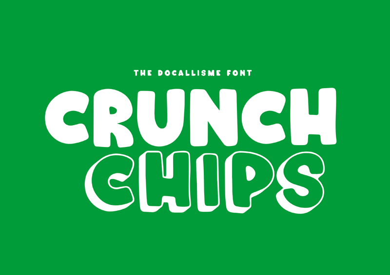 Crunch Chips Font