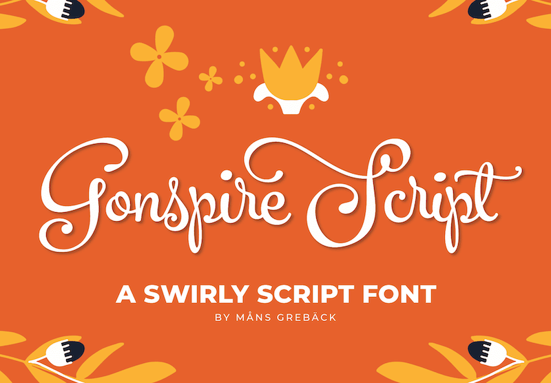 Gonspire Script Font