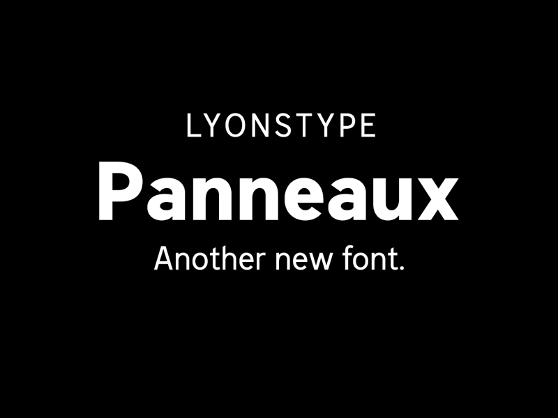 LT Panneaux Font