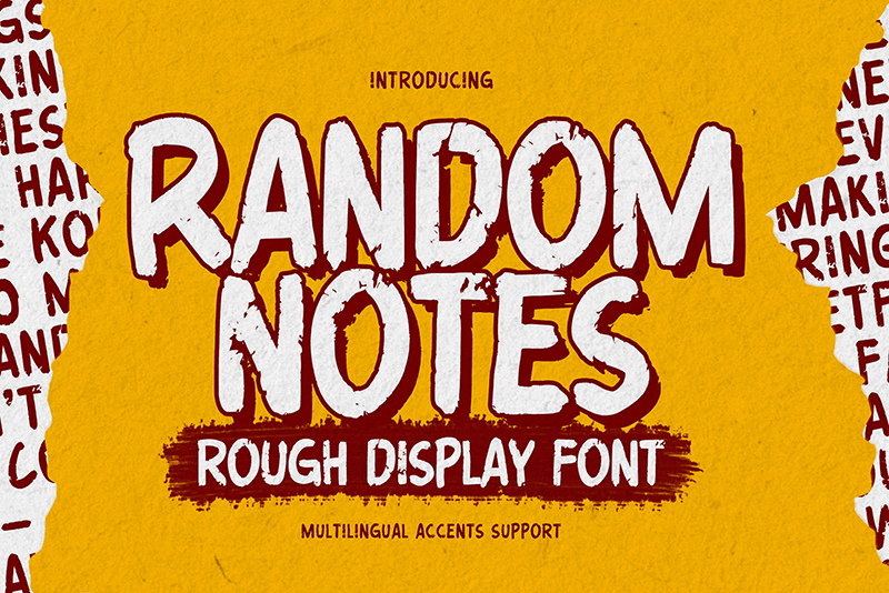Random Notes Font