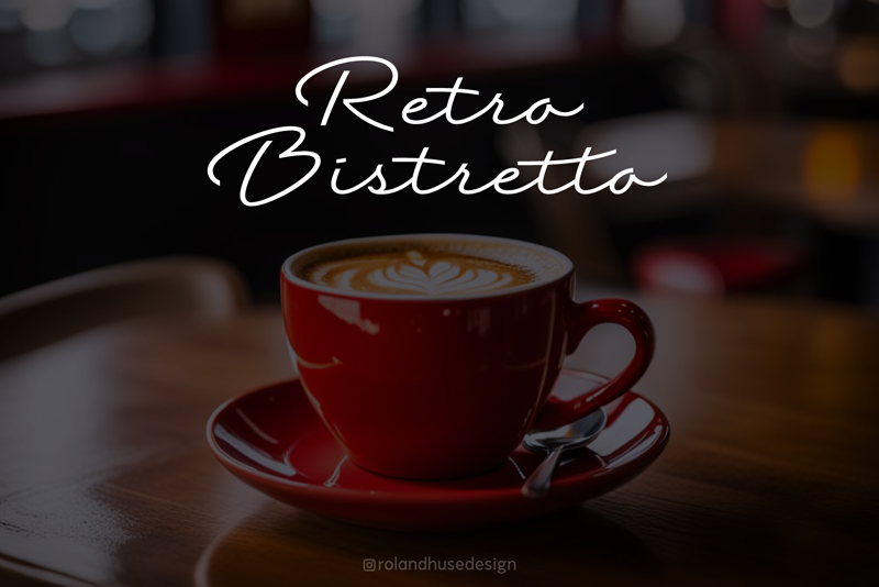 Retro Bistretto Font