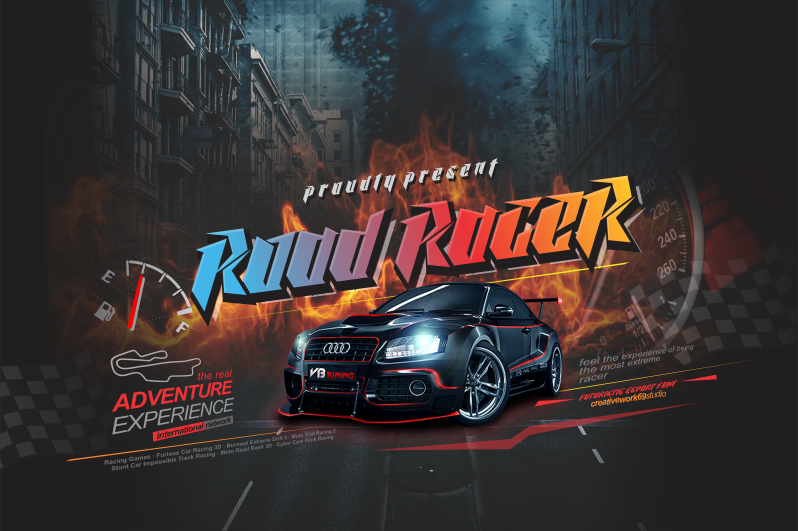 Road Racer Font
