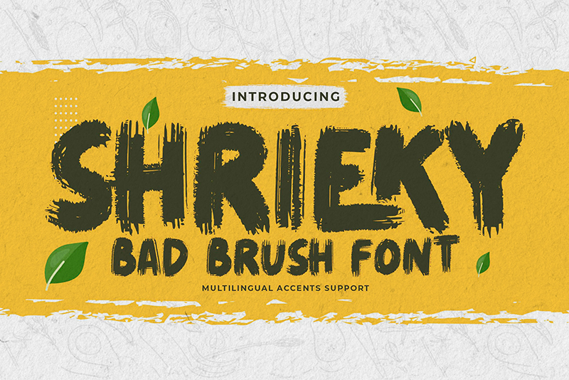 Shrieky Font