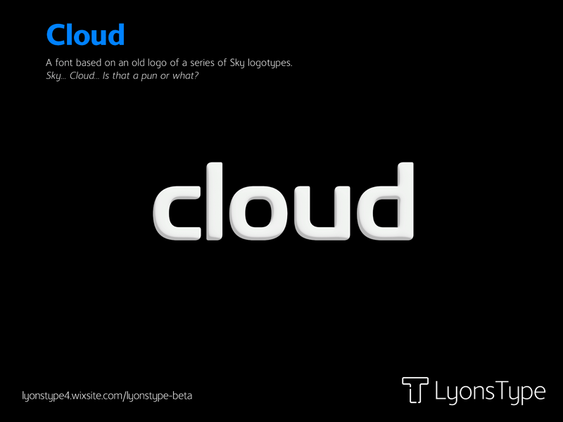 Cloud Font