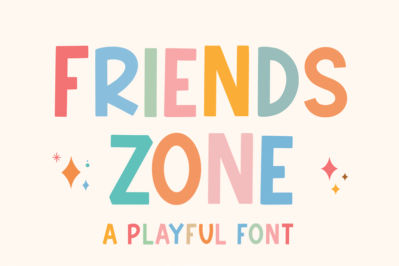 Friends Zone Font