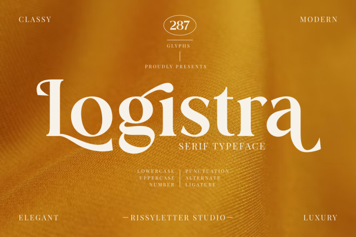 Logistra Font