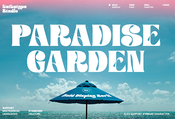 Paradise Garden Font