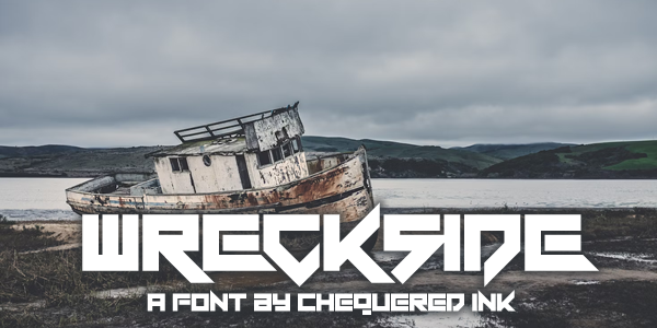 Wreckside Font