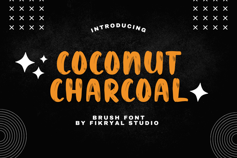 Coconut Charcoal Font