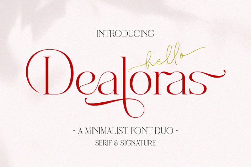 Dealoras Font