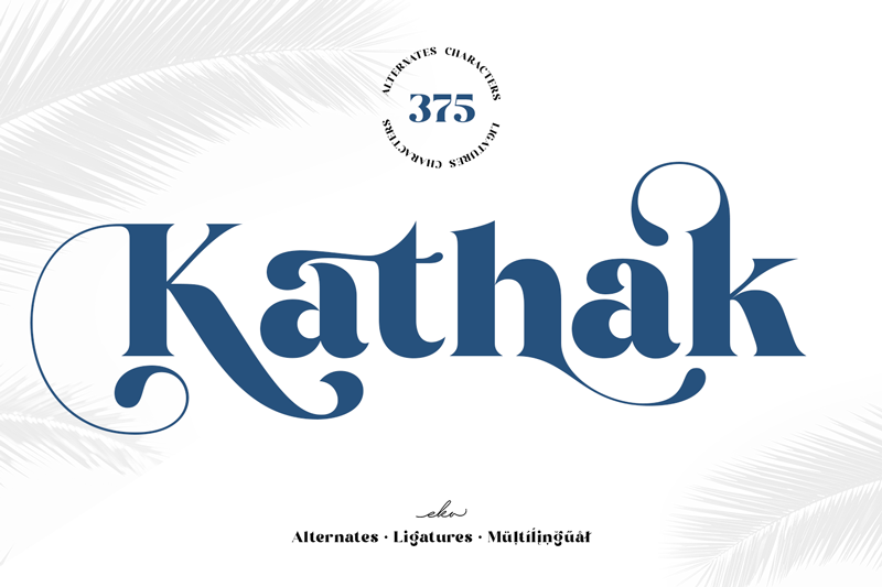 Kathak Font