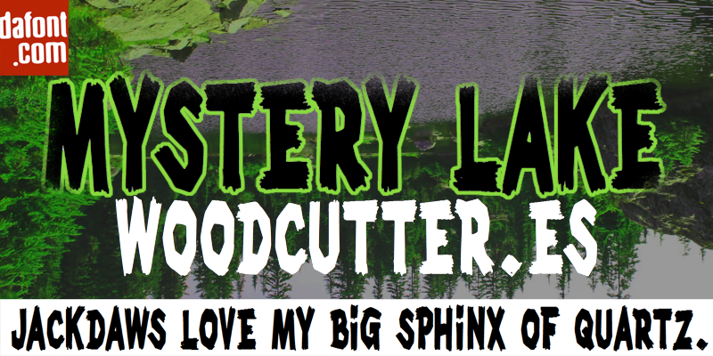 Mystery Lake Font