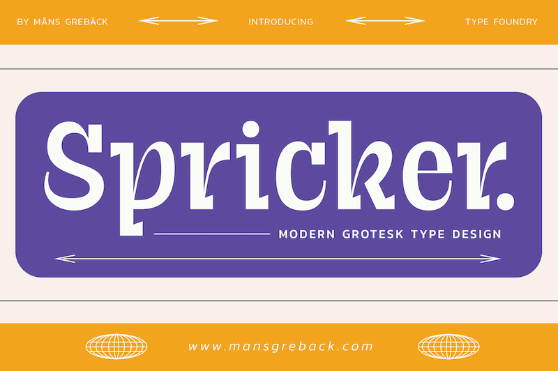 Spricker Font