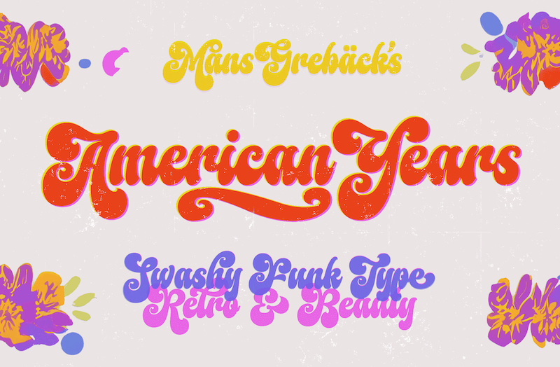 American Years Font