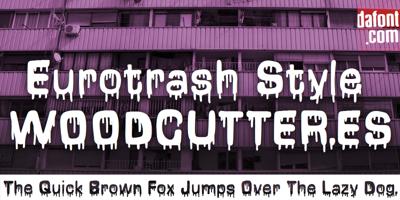 Eurotrash Style Font