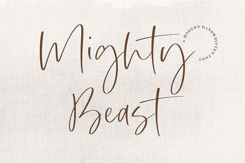 Mighty Beast Font