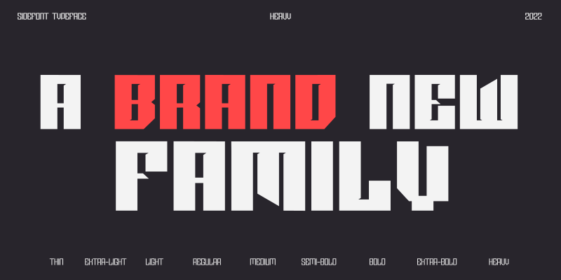 Sidefont Font
