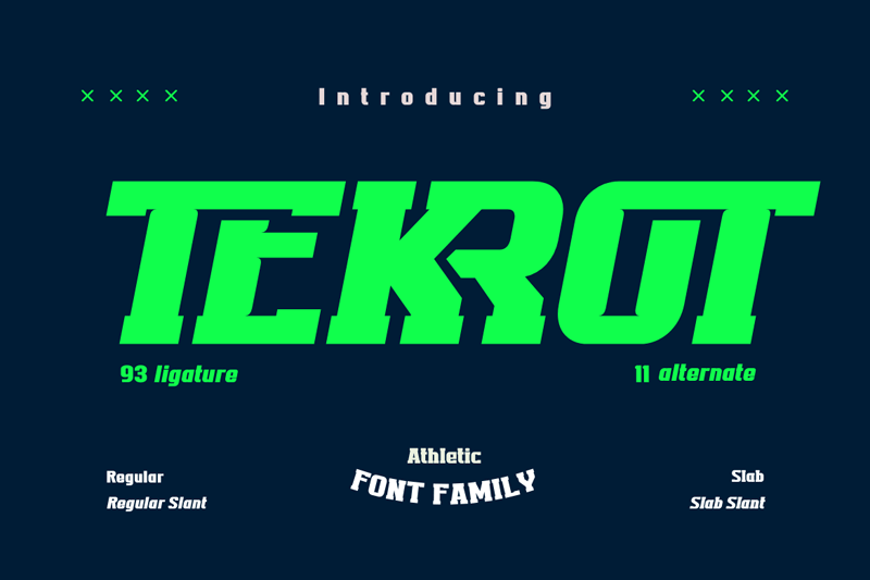 Tekrot Font