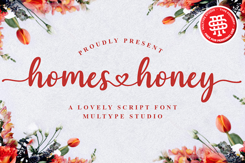 Homes Honey Font