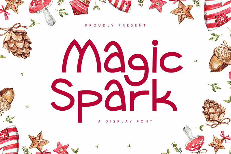 Magic Spark Font