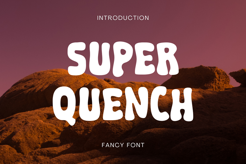 Super Quench Font