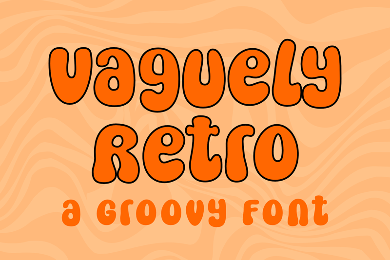 Vaguely Retro Font