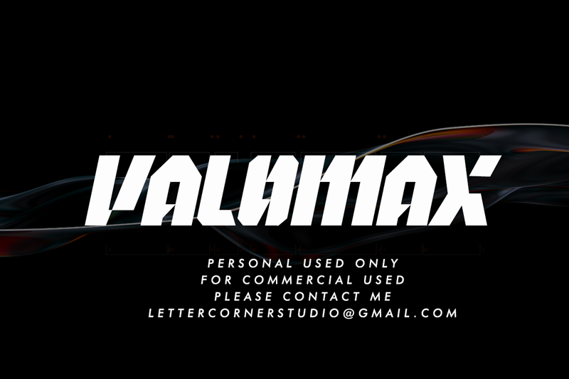 Valomax Font