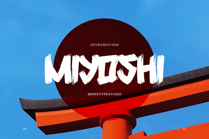 Miyoshi Font