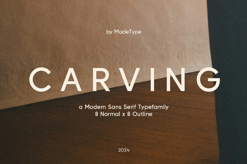 Made Carving Font