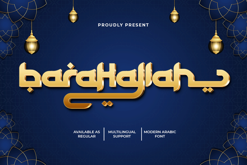 Barakallah Font