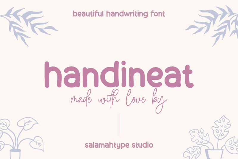 Handineat Font