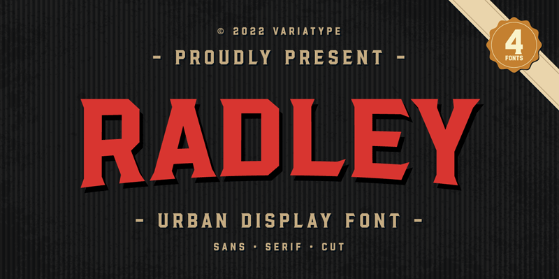 Radley Sans Font