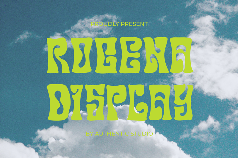 Rogena Display Font